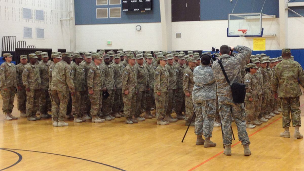 JBLM soldiers return home from Afghanistan