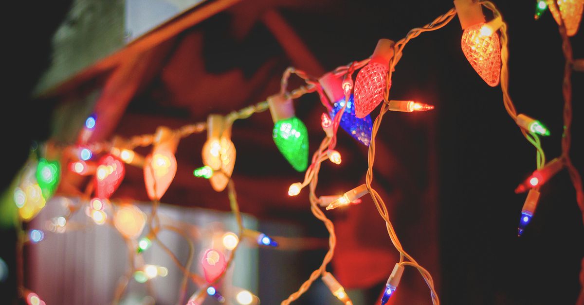 Christmas Lights Hanging