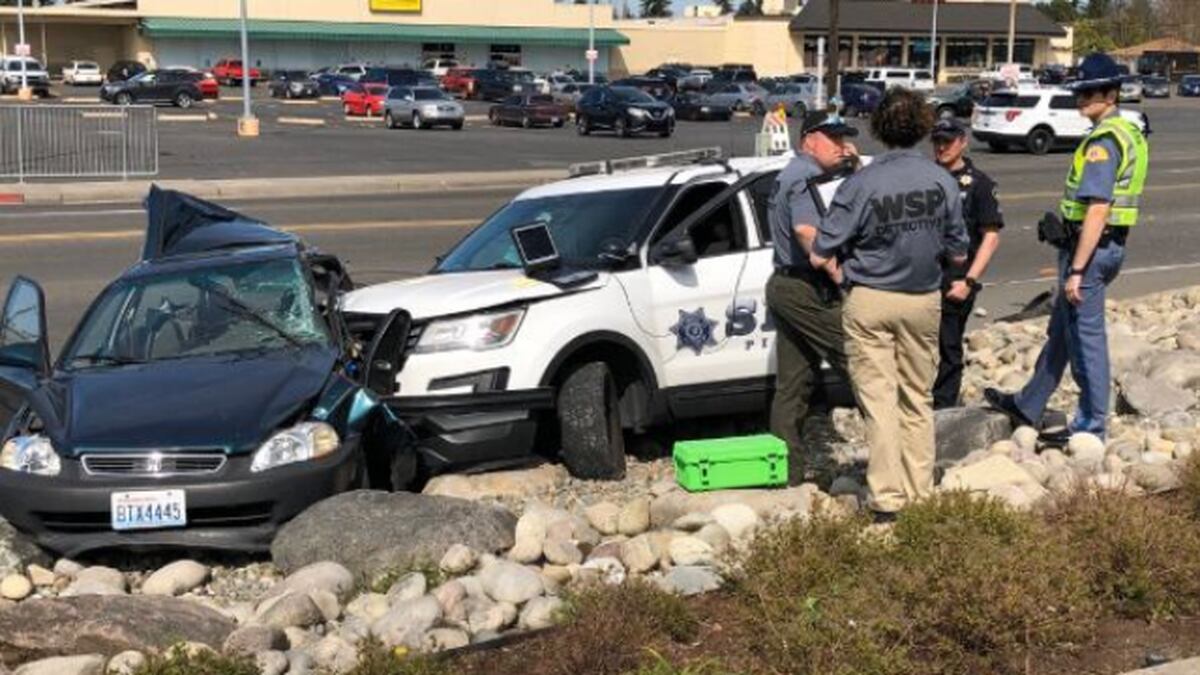 Woman killed in crash involving Pierce County Sheriff’s deputy