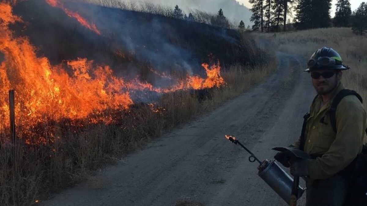 Department of Fish and Wildlife to perform controlled burns in Eastern Washington