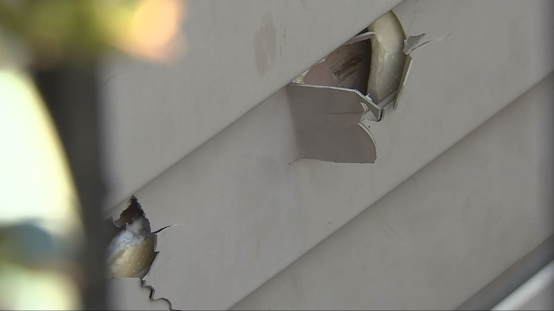 Bullet pierced a Greenwood home, inches from where baby was sleeping