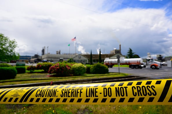 Water contamination in ditches a “concern” from Longview implosion
